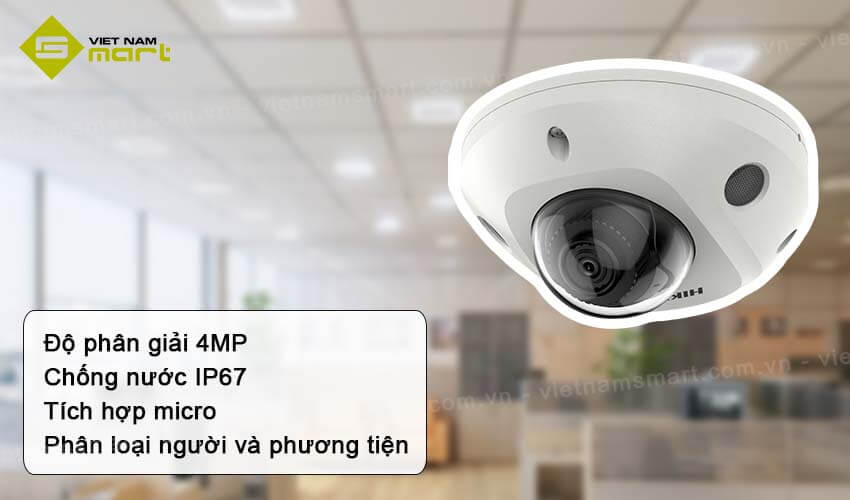 Camera mạng 4MP Hikvision DS-2CD3543G2-IS Tính năng nổi bật của camera DS-2CD3543G2-IS