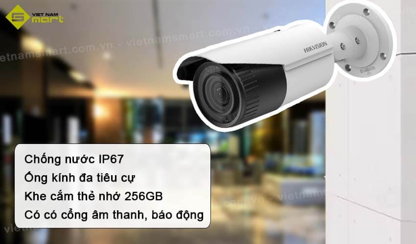 Camera mạng 2MP Hikvision DS-2CD3621G0-IZS đa tiêu cự Những tính năng nổi bật của camera DS-2CD3621G0-IZS