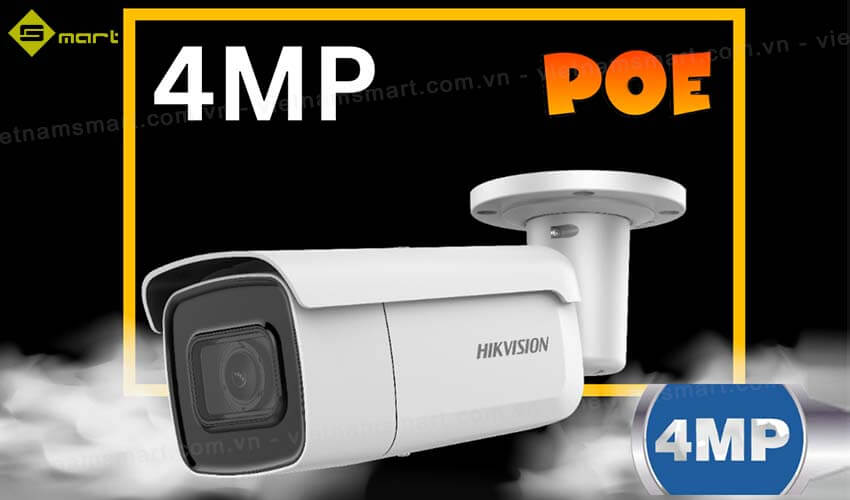 Camera 4MP Hikvision DS-2CD3643G2-IZS đa tiêu cự có động cơ Đôi nét về camera IP Hikvision DS-2CD3643G2-IZS
