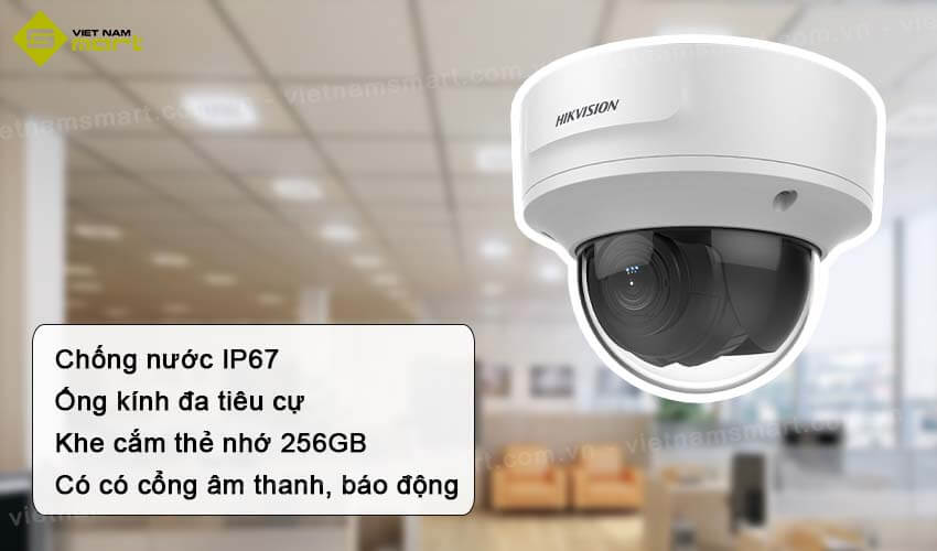 Camera mạng 2MP Hikvision DS-2CD3721G0-IZS đa tiêu cự Đặc điểm nổi bật của DS-2CD3721G0-IZS