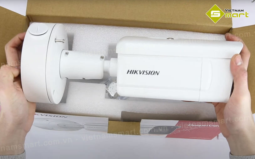 Camera IP thân trụ 4MP Hikvision DS-2CD3B46G2T-IZHS(Y)(H) Camera Hikvision DS-2CD3B46G2T-IZHS(Y)(H)