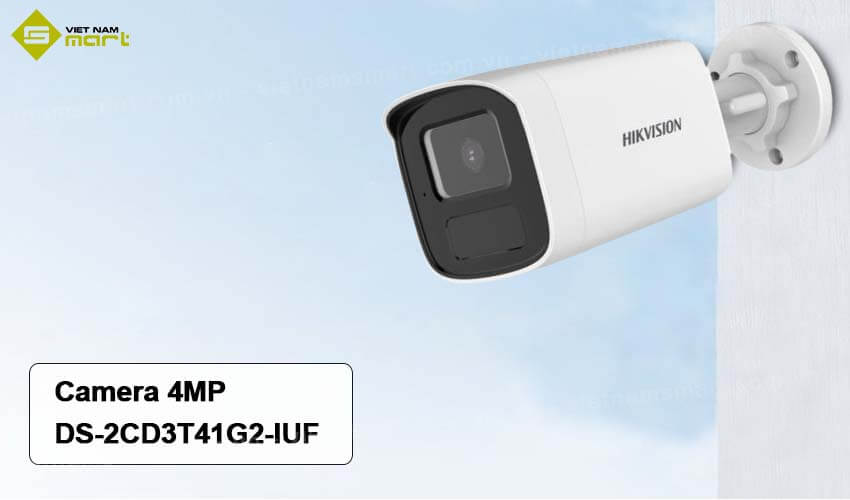 Camera mạng 4MP Hikvision DS-2CD3T41G2-IUF Mô tả camera IP Hikvision DS-2CD3T41G2-IUF