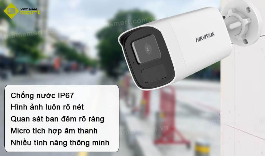 Camera mạng 5MP Hikvision DS-2CD3T51G0-IUF Đặc điểm và tính năng của camera DS-2CD3T51G0-IUF