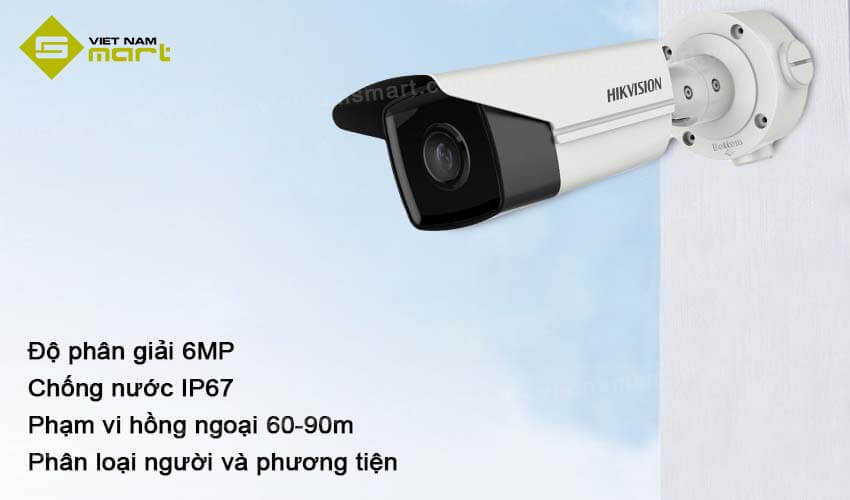 Camera mạng 6MP Hikvision DS-2CD3T63G2-2IS/4IS Mô tả camera mạng Hikvision DS-2CD3T63G2-2IS/4IS