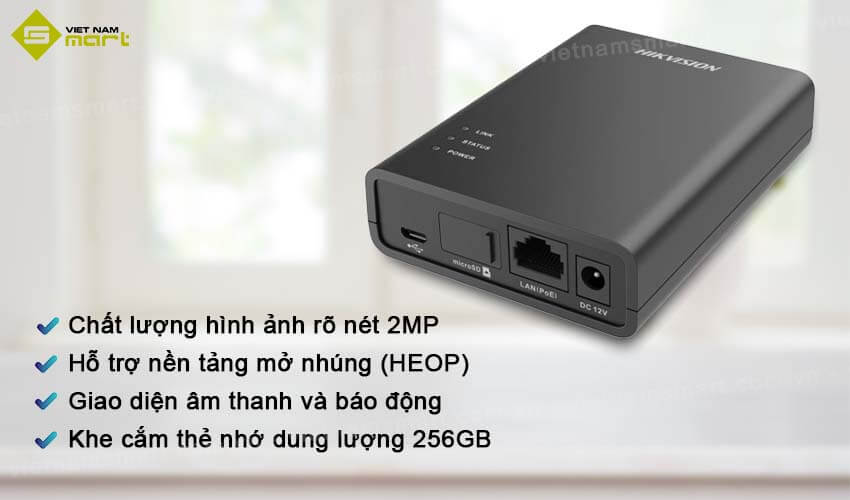 Camera mạng tách biệt 2MP Hikvision DS-2CD6425G2-C2 Tính năng nổi bật của camera DS-2CD6425G2-C2
