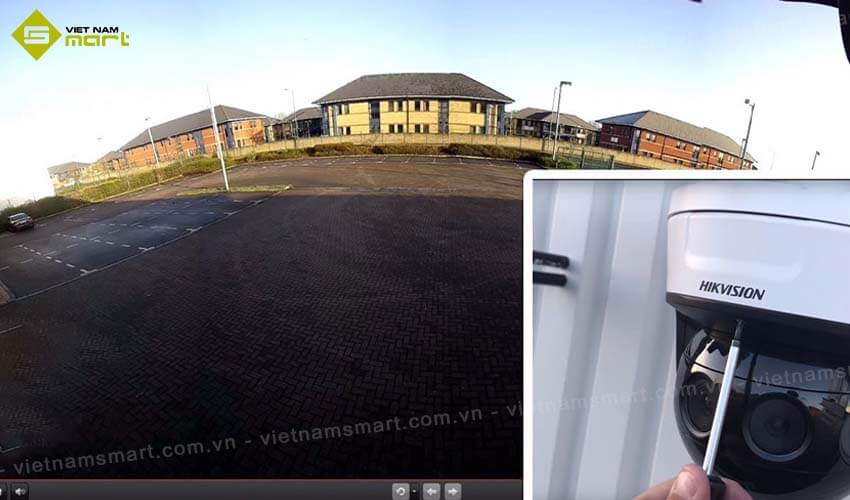 Camera mạng PanoVu 8MP Hikvision DS-2CD6924G0-IHS(/NFC) Góc nhìn toàn cảnh của camera DS-2CD6924G0-IHS(/NFC)