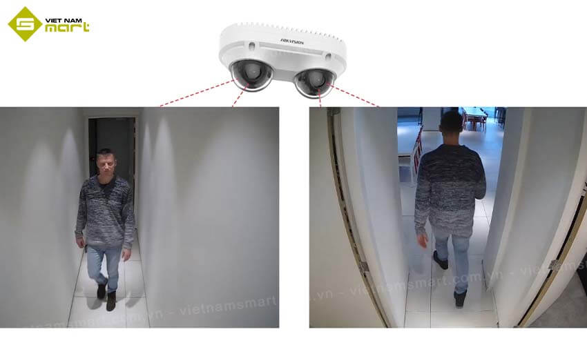 Camera hai hướng 4MP Hikvision DS-2CD6D42G0-IS