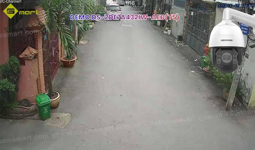 Camera PTZ 4MP Hikvision DS-2DE7A432IW-AEB(T5) zoom 32x Hình ảnh ghi lại của Camera DS-2DE7A432IW-AEB(T5) zoom 32x