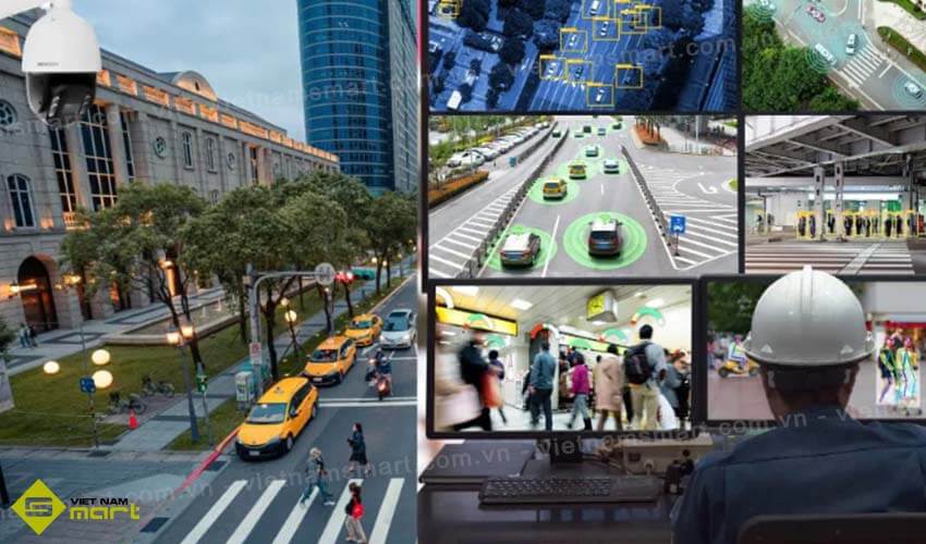 Camera PTZ 8MP Hikvision DS-2DE7A825IW-AEB(T5) zoom 25x camera DS-2DE7A825IW-AEB(T5) nhận diện người và phương tiện