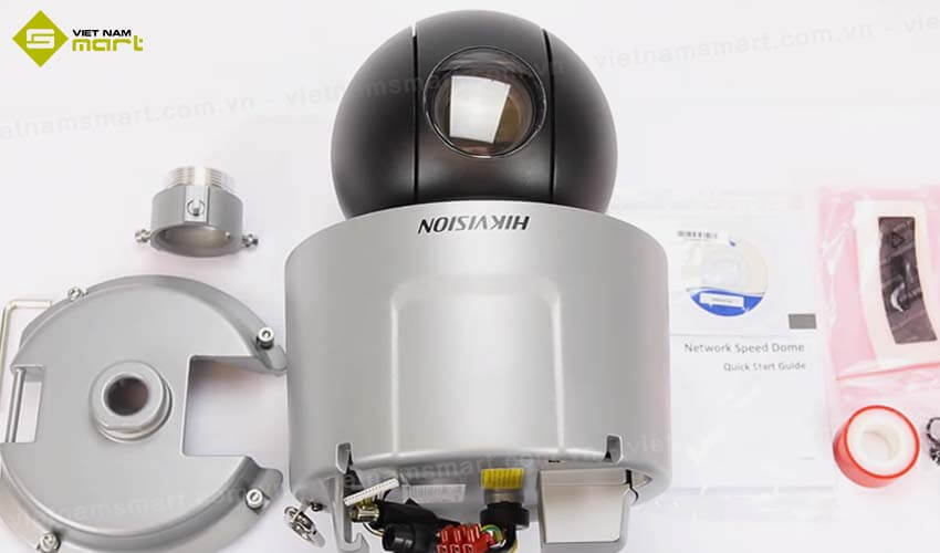 Camera PTZ 8MP Hikvision DS-2DF6A836X-AEL(T5) zoom 36x Bộ sản phẩm camera DS-2DF6A836X-AEL(T5)