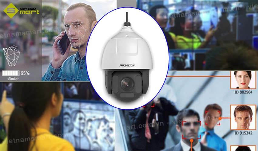 Camera Hikvision DS-2DF7C425IXG-EL chụp đồng thời 15 khuôn mặt
