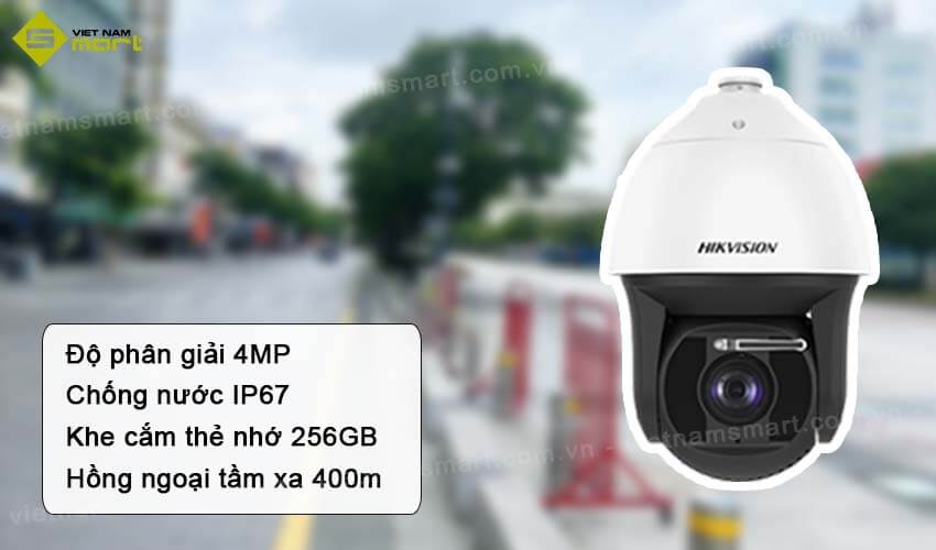 Camera PTZ 4MP Hikvision DS-2DF8425IX-AEL(W)(T5) zoom 25x Đặc điểm nổi bật của camera DS-2DF8425IX-AEL(W)(T5)
