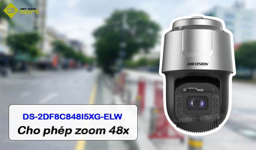 Camera PTZ 8MP Hikvision DS-2DF8C848I5XG-ELW zoom 48x Mô tả camera 4K Hikvision DS-2DF8C848I5XG-ELW