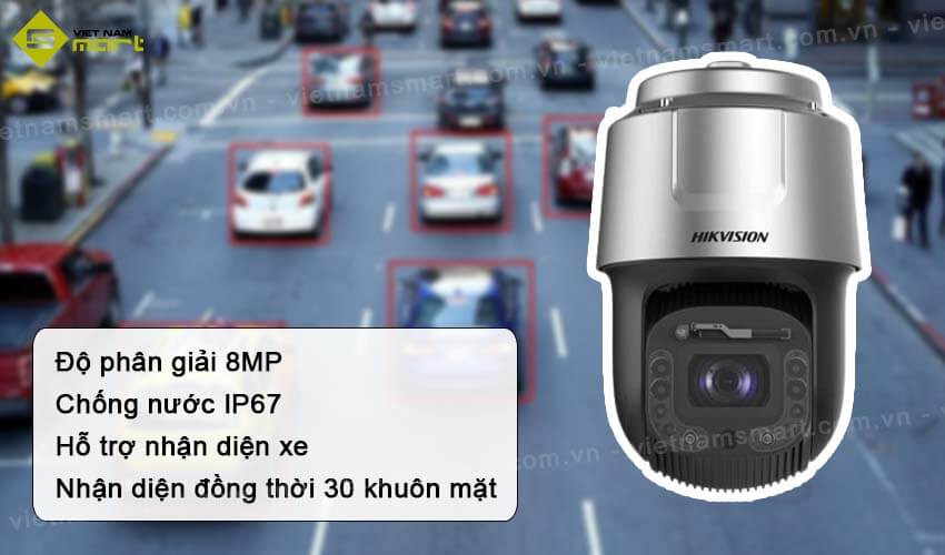 Camera PTZ 8MP Hikvision DS-2DF8C848I5XG-ELW zoom 48x Đặc điểm chính của camera DS-2DF8C848I5XG-ELW