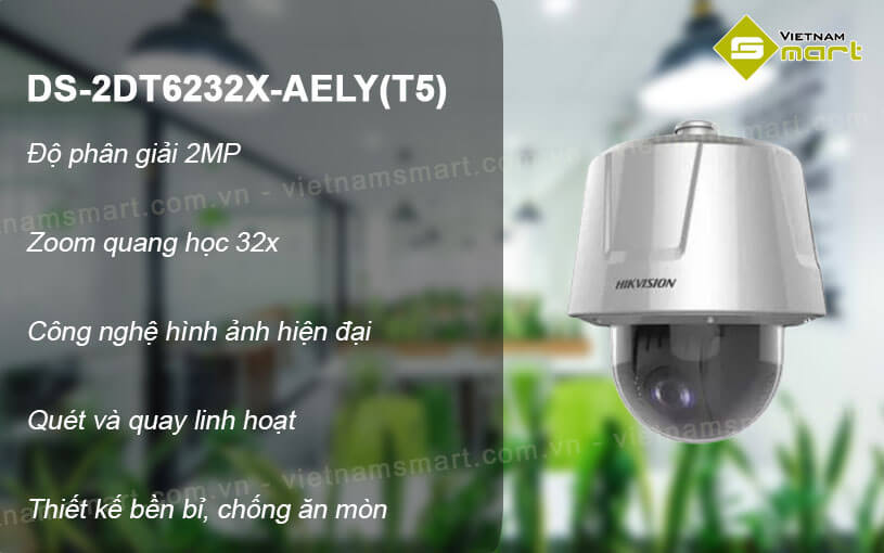 Camera Speed Dome 2MP 32x Hikvision DS-2DT6232X-AELY(T5)
