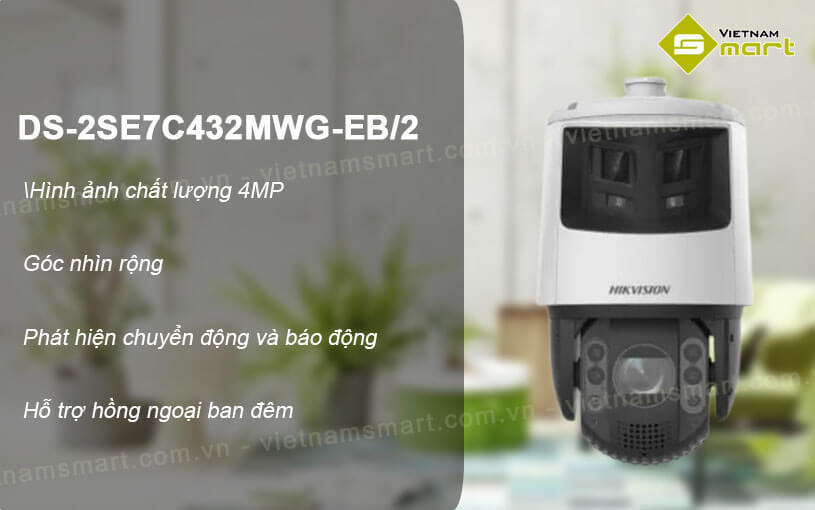 Camera mạng 4MP TandemVu Hikvision DS-2SE7C432MWG-EB/26(F0)