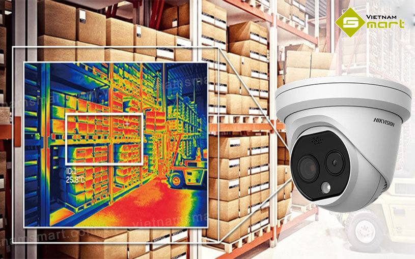Camera mạng đo nhiệt độ Hikvision DS-2TD1217-2/QA Camera mạng đo nhiệt độ Hikvision DS-2TD1217-2/QA