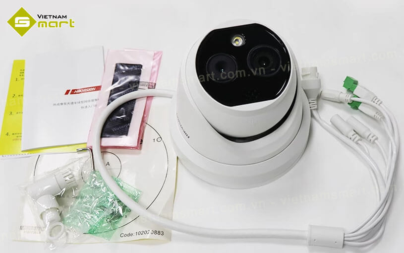 Camera mạng đo nhiệt độ Hikvision DS-2TD1217-3/QA Camera mạng đo nhiệt độ Hikvision DS-2TD1217-3/QA