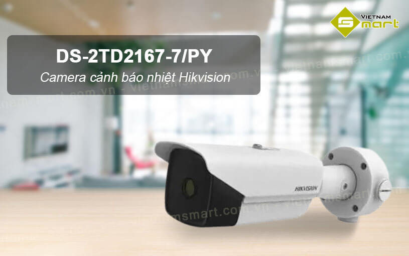 Camera cảnh báo nhiệt Hikvision DS-2TD2167-7/PY Camera cảnh báo nhiệt Hikvision DS-2TD2167-7/PY