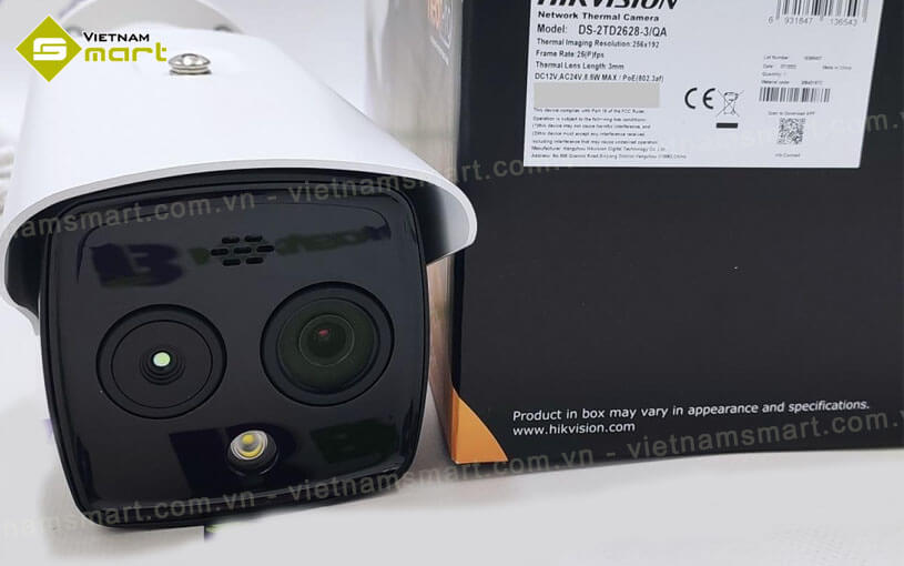 Camera IP cảnh báo nhiệt Hikvision DS-2TD2628-3/QA Camera IP cảnh báo nhiệt Hikvision DS-2TD2628-3/QA