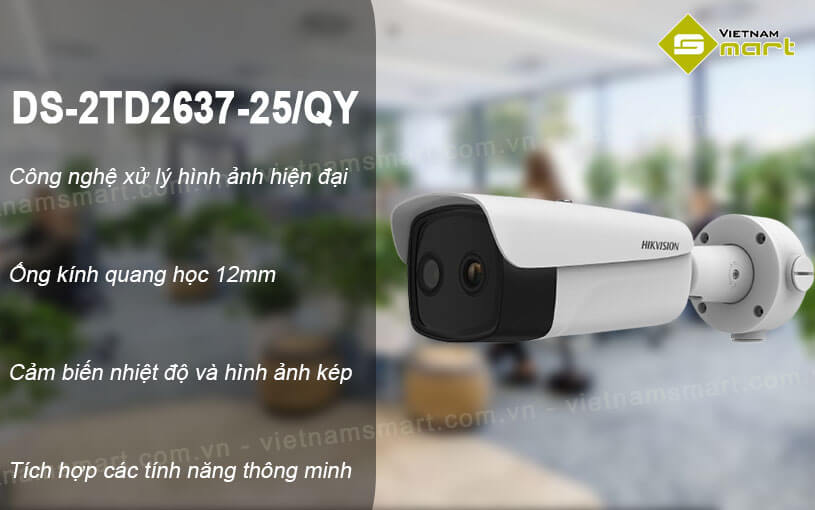 Camera mạng chống ăn mòn Hikvision DS-2TD2637-25/QY Camera mạng chống ăn mòn Hikvision DS-2TD2637-25/QY