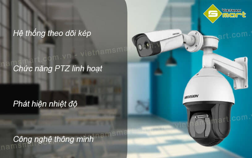 Camera PTZ cảnh bảo nhiệt Hikvision DS-2TX3742-10A/Q