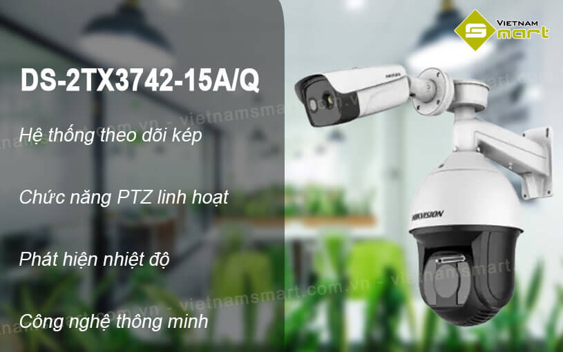 Camera PTZ cảnh bảo nhiệt Hikvision DS-2TX3742-15A/Q