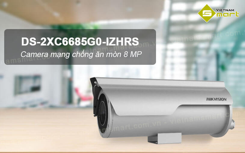 Camera mạng chống ăn mòn 8 MP Hikvision DS-2XC6685G0-IZHRS Camera mạng chống ăn mòn 8 MP Hikvision DS-2XC6685G0-IZHRS