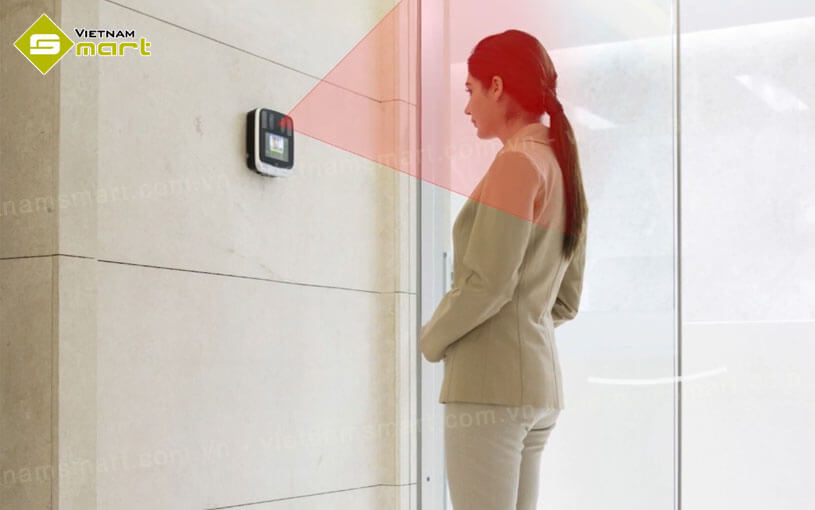 Máy chấm công kiểm soát vào ra bằng mống mắt CMITECH EF-45NC Chế độ xác thực mở rộng trên máy chấm công EF-45NC