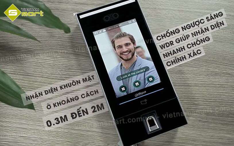 Giới thiệu về máy chấm công khuôn mặt Dahua DHI-ASI7214X