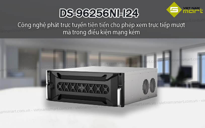 Đầu ghi hình Hikvision DS-96256NI-I24 Đầu ghi hình Hikvision DS-96256NI-I24