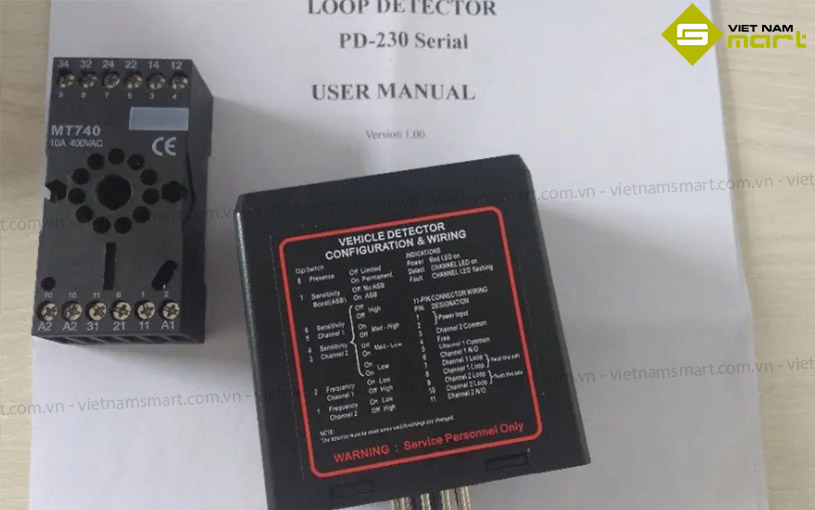 Bộ dò vòng từ 2 kênh Bisen PD-232-200V