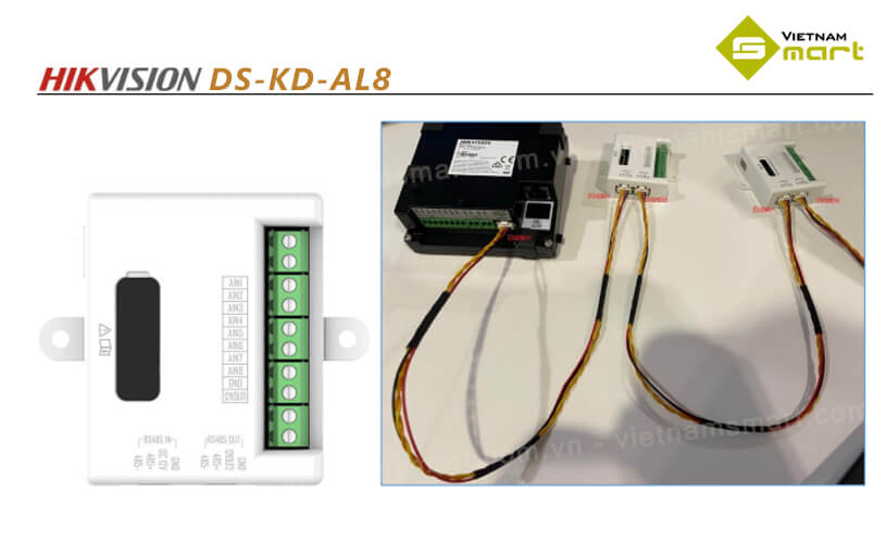 Module cảnh báo Hikvision DS-KD-AL8 Giới thiệu về module cảnh báo Hikvision DS-KD-AL8