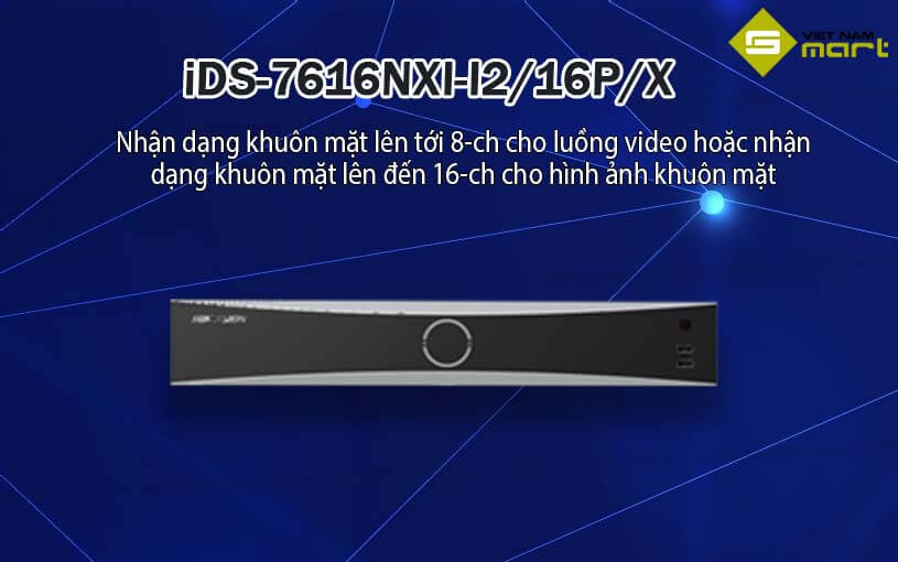 Đầu ghi hình Hikvision iDS-7616NXI-I2/16P/X Đầu ghi hình Hikvision iDS-7616NXI-I2/16P/X