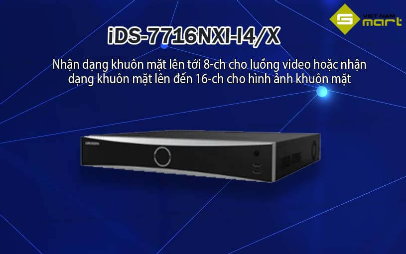 Đầu ghi hình Hikvision iDS-7716NXI-I4/X