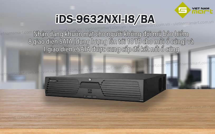 Đầu ghi hình Hikvision iDS-9632NXI-I8/BA Đầu ghi hình Hikvision iDS-9632NXI-I8/BA