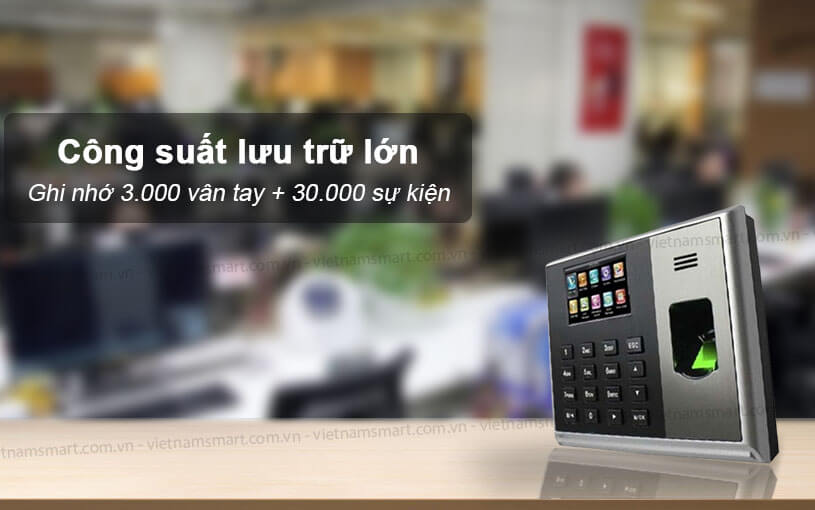 Khả năng lưu trữ của model Ronald Jack UA3000