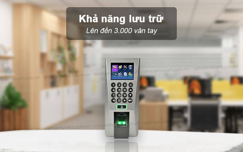 Khả năng lưu trữ của model Ronald Jack F18