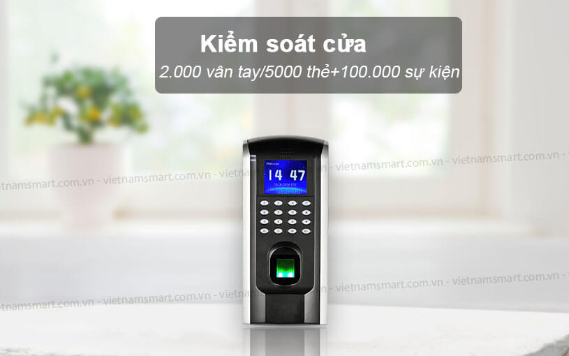 Máy chấm công vân tay Ronald Jack F7 Máy chấm công Ronald Jack F7 lưu trữ 100,000 sự kiện