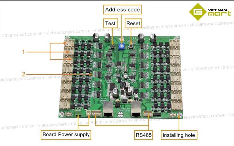 Bộ kiểm soát truy cập Kerong KR-CU48 Bộ kiểm soát truy cập Kerong KR-CU48