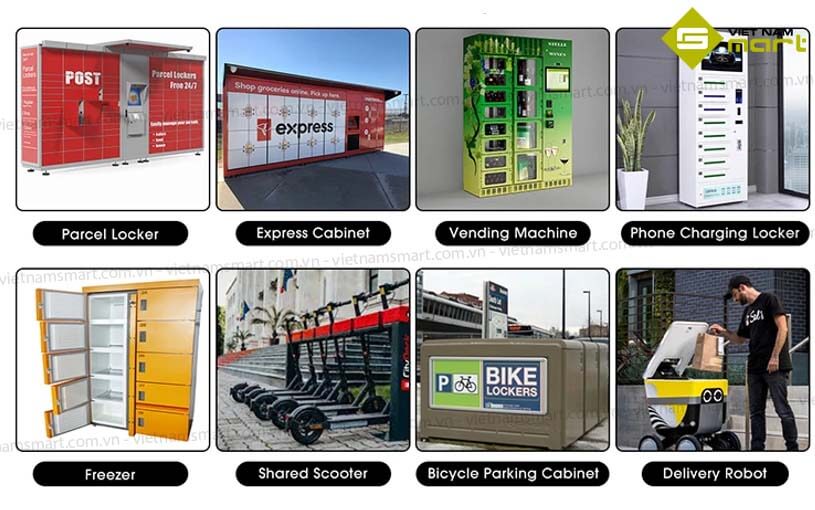 Khóa tủ lưu trữ Kerong KR-S99N Ứng dụng khóa tủ lưu trữ Kerong KR-S99N