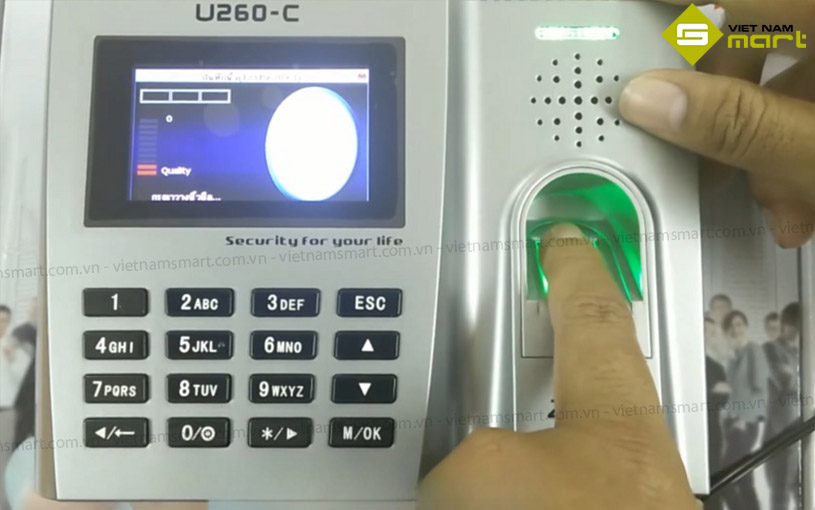 ZK U260C là một trong các loại máy chấm công phổ biến hiện nay