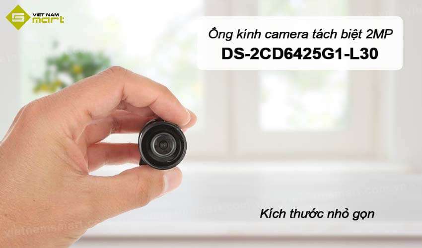 Ống kính camera mạng tách biệt 2MP Hikvision DS-2CD6425G1-L30 Mô tả ống kính camera Hikvision DS-2CD6425G1-L30