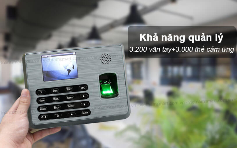 Ronald Jack X629 Pro quản lý tới 3200 vân tay