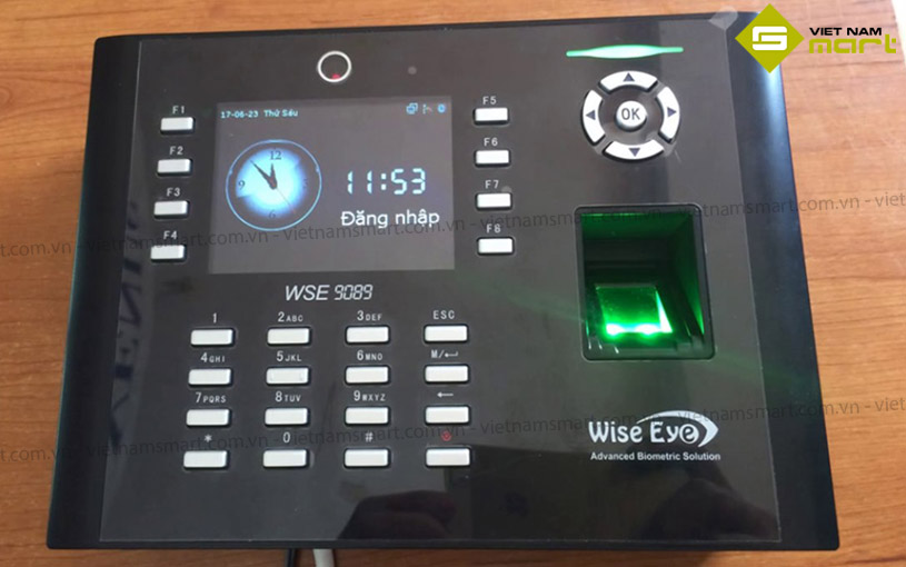 Máy điểm danh vân tay Wise Eye WSE-9089