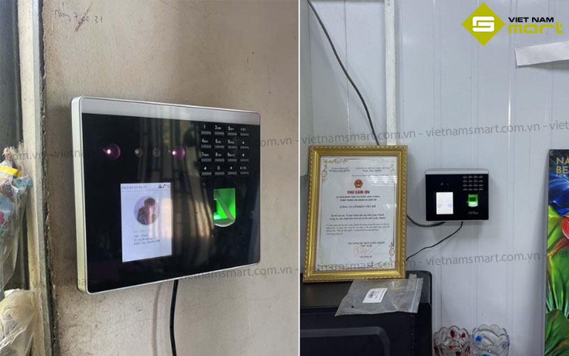 Máy chấm công khuôn mặt ZKTeco MB50-VL Lite Ứng dụng của model MB50-VL Lite trong thực tế