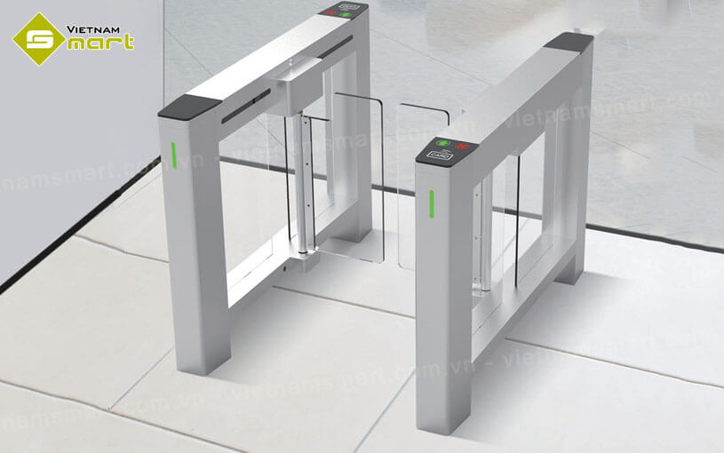 Cổng swing barrier ZKTeco BST-S500 PRO Giới thiệu về cổng an ninh phân làn Swing Barrier ZKTeco BST-S500 PRO