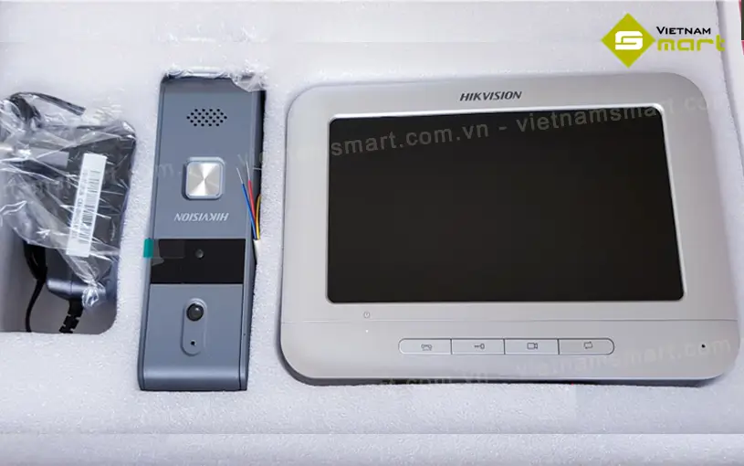 Bộ chuông cửa màn hình Hikvision DS-KIS203T Bộ chuông cửa màn hình màu DS-KIS203T