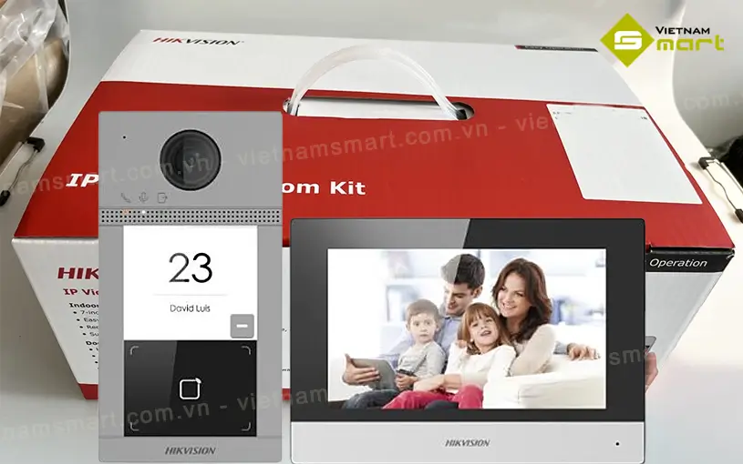 Chuông cửa màn hình IP DS-KIS604-S(C)