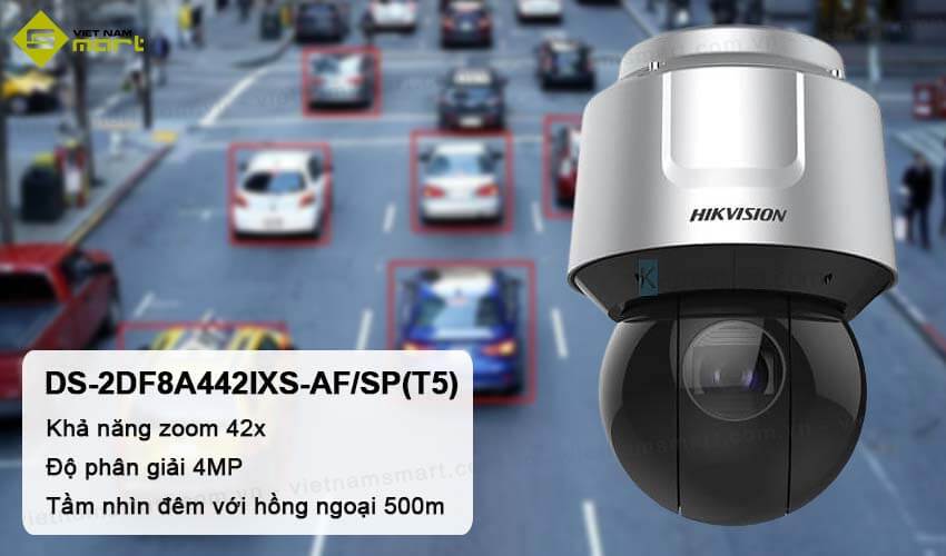 Camera DarkFighter 4MP Hikvision DS-2DF8A442IXS-AF/SP(T5) zoom 42x
